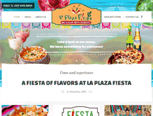 Tablet Screenshot of laplazafiesta.com